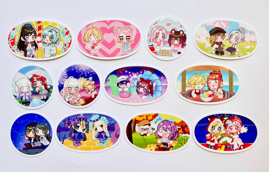 hbd stickers